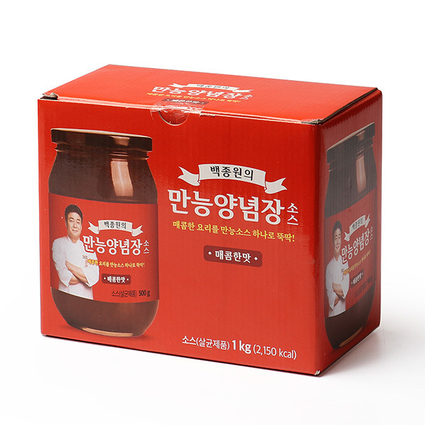 백종원 만능양념장 (매콤한맛) 소스 500g x 2개 / 코스트코