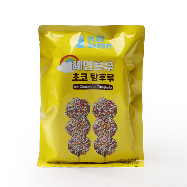 (유통기한2024.07.09) [박참봉탕후루]아이스 초코 탕후루 (바나나 레인보우) 96g